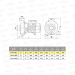 ΑΝΤΛΙΑ ΦΥΓΟΚΕΝΤΡΙΚΗ LEO 1HP 1" ACm75 ALU