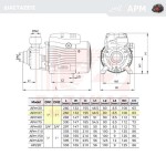 ΑΝΤΛΙΑ ΗΛΕΚΤΡΙΚΗ LEO 0.5HP 1" APm37 ALU