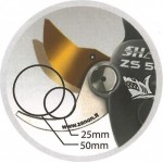 ΨΑΛΙΔΙ ΗΛΕΚΤΡΙΚΟ ΚΛΑΔΕΜΑΤΟΣ ΜΕ ΜΠΑΤΑΡΙΑ ΠΛΑΤΗΣ 750S ZANON ZS 50