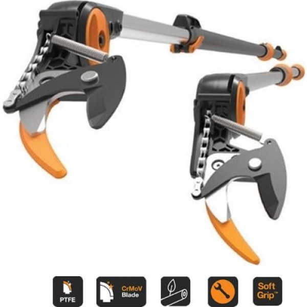 Ψαλιδι Κορυφής Τηλεσκοπικό 2,4m - 4,10m Κοπή 32mm UPX86 Fiskars