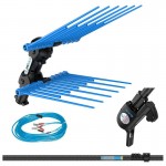 Ελαιοραβδιστικό μπαταρίας Alice Star 58 Plus με τηλεσκοπική προέκταση ανθρακονήματος 1.85-2.70m Campagnola