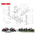 ΧΛΟΟΚΟΠΤΙΚΟ ΤΡΑΚΤΕΡ ΒΕΝΖΙΝΗΣ NOVA GARDEN 107