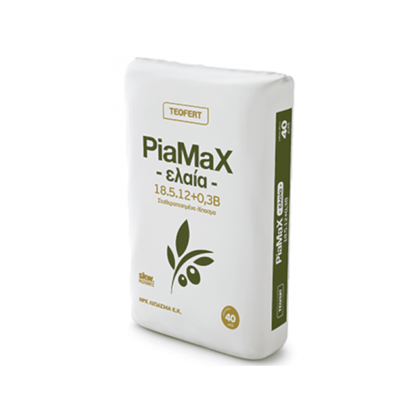 ΛΙΠΑΣΜΑ 18-5-12+2Mgo+B (MOP) PIAMAX ELAIA TEOFERT 25kg