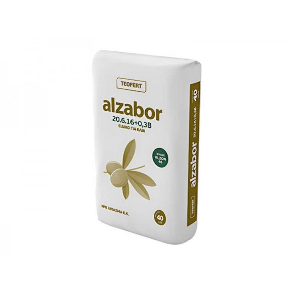 ΛΙΠΑΣΜΑ 20-6-16+0.3B+Mo+S (MOP) ALZABOR TEOFERT 25kg-40kg