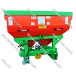 ΛΙΠΑΣΜΑΤΟΔΙΑΝΟΜΕΑΣ ΤΕΤΡΑΓΩΝΟΣ ΔΙΠΛΗ ΦΤΕΡΩΤΗ & ΥΔΡΑΥΛΙΚΗ ΘΥΡΙΔΑ AGROEQUIP 1200LT ΜΕ ΑΞΟΝΑ