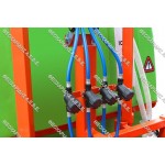 ΨΕΚΑΣΤΙΚΟ ΑΝΑΡΤΩΜΕΝΟ 1000lt ΡΑΜΠΕΣ ΜΕ ΥΔΡΑΥΛΙΚΗ ΖΥΓΑΡΙΑ 16mt KAI ΑΝΤΛΙΑ 90lt 50bar AS1016 AgroSprayer