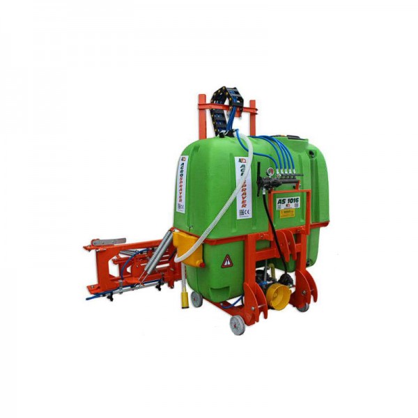 ΨΕΚΑΣΤΙΚΟ ΑΝΑΡΤΩΜΕΝΟ 1000lt ΡΑΜΠΕΣ ΜΕ ΥΔΡΑΥΛΙΚΗ ΖΥΓΑΡΙΑ 16mt KAI ΑΝΤΛΙΑ 90lt 50bar AS1016 AgroSprayer