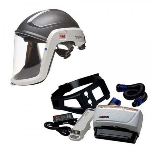 Σύστημα Παροχής Αέρα Από Μπαταρία  3M™ Versaflo™ TR-619E κρανος Μ207