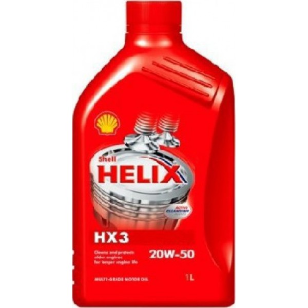 ΛΙΠΑΝΤΙΚΟ SHELL HX3 HELIX 20W-50 1LΤ	